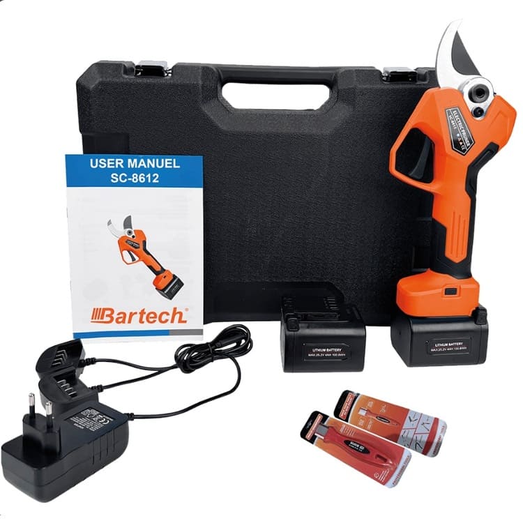 Bataryalı & Şarjlı Budama Makası SC-8612 – Profesyonel Kesim İçin Güçlü Çözüm | Merkez Tarım Eczanesi Seydişehir