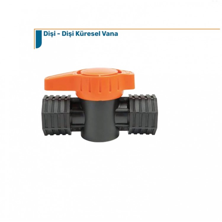 Dişi – Dişi Küresel Vana 32 mm x 32 mm